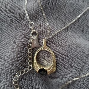 Harry Potter 925 Marvolo Gaunt's Ring Necklace
